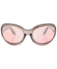 FIFTY SEVEN 90s Oversized SunglassesSmoke/Pink-Giant Vintage Eyewear