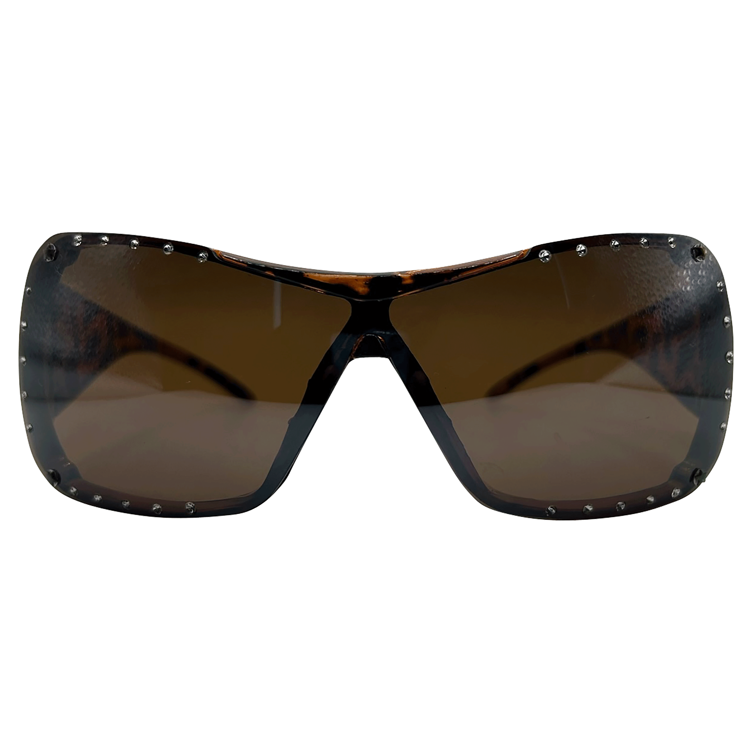 Shop FILTHY RICH Shield Vintage Fashion Sunglasses