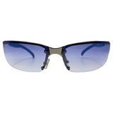 FIREFLY Colorful Rimless SunglassesBlue-Giant Vintage Eyewear