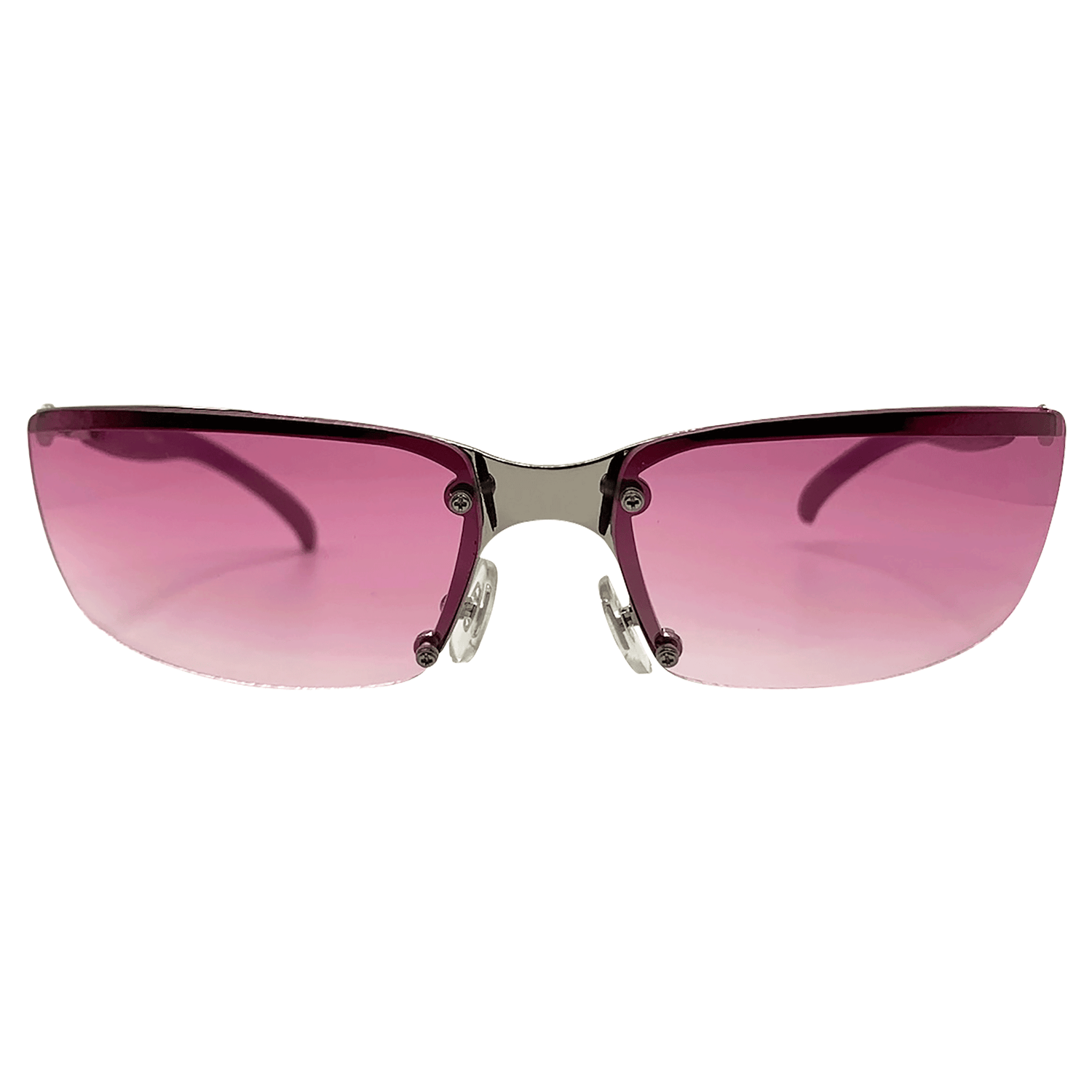 FIREFLY Colorful Rimless SunglassesPink-Giant Vintage Eyewear