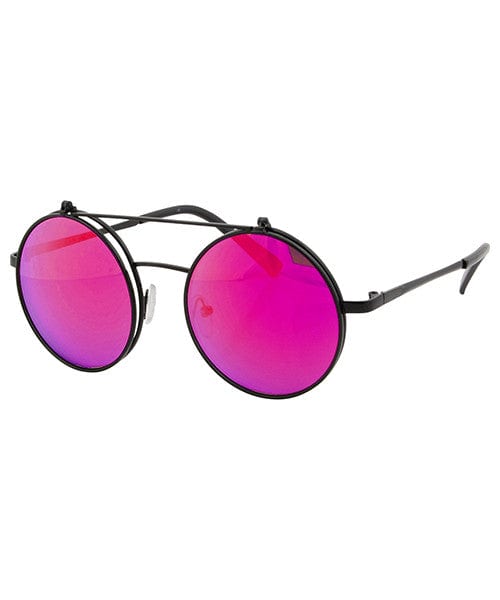 flip power black purple sunglasses