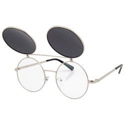 flip power silver sunglasses