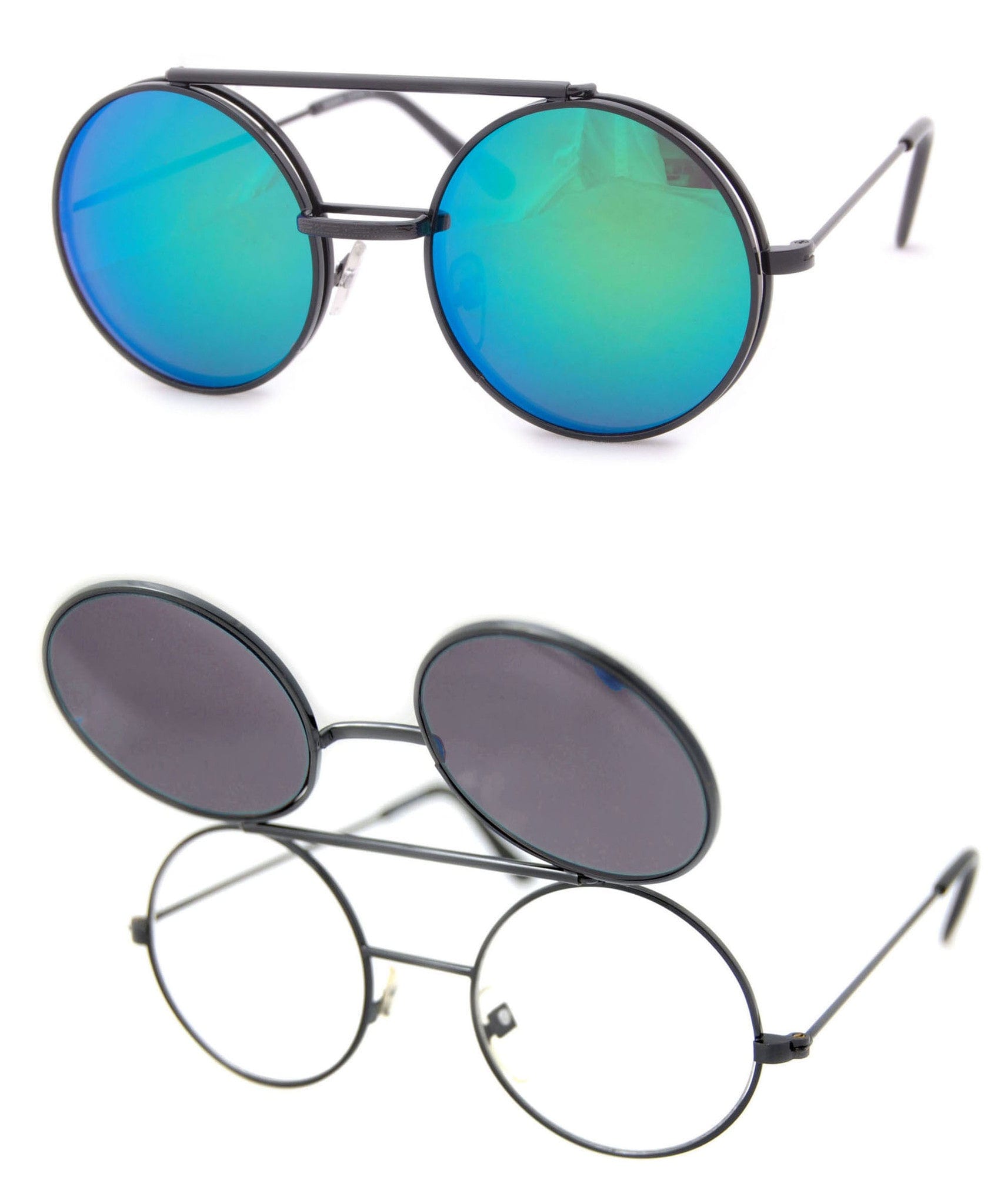 flip-up sunglasses