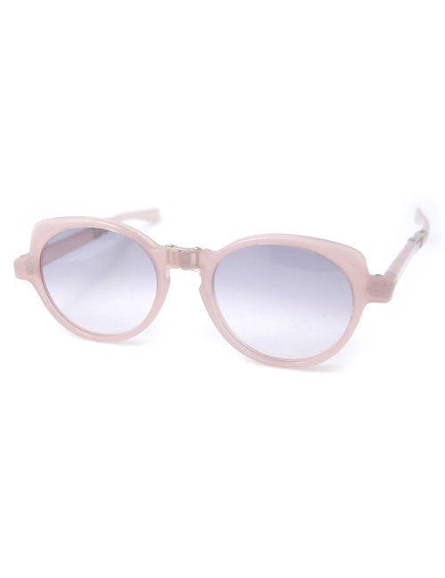 flounce smoky rose sunglasses
