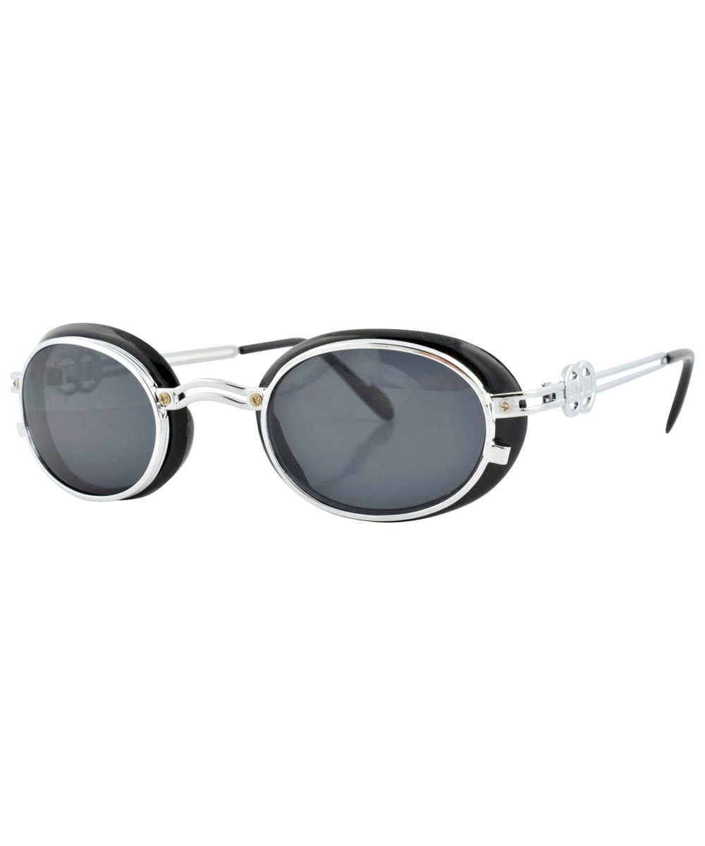 forma black silver sunglasses