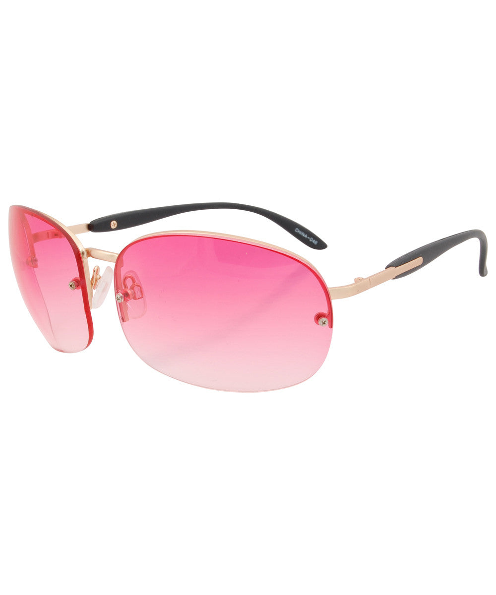 foxes pink sunglasses
