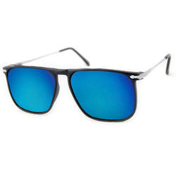 franco black blue sunglasses