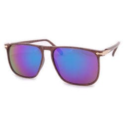 franco brown blue sunglasses