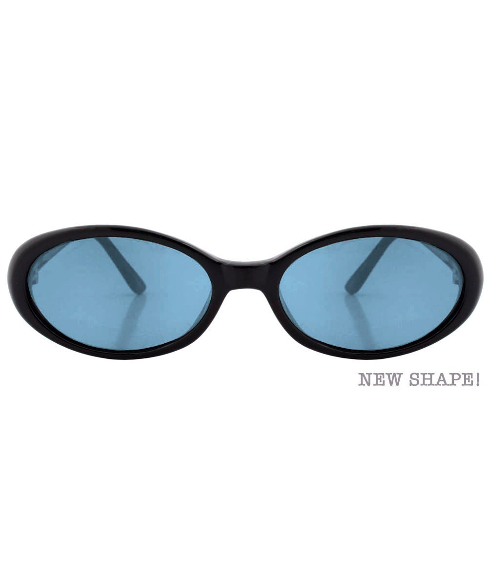 funked black blue sunglasses