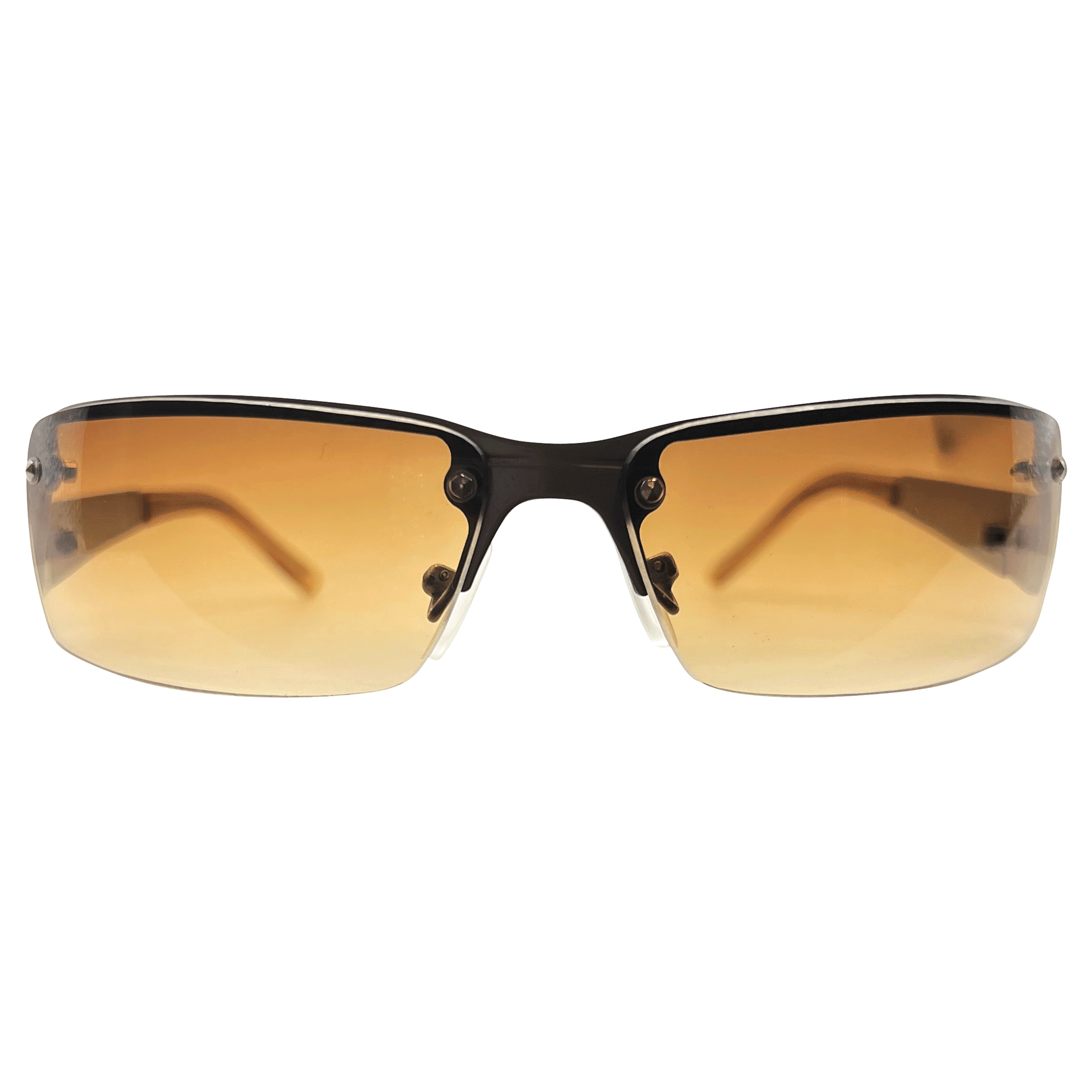 CAPSULE Futuristic Rimless Sunglasses