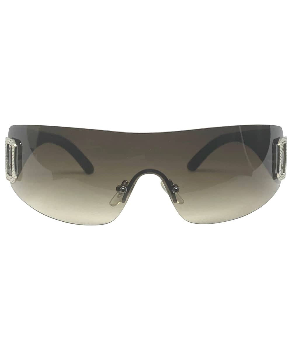 GHOST Smoke Rimless Shield Sunglasses