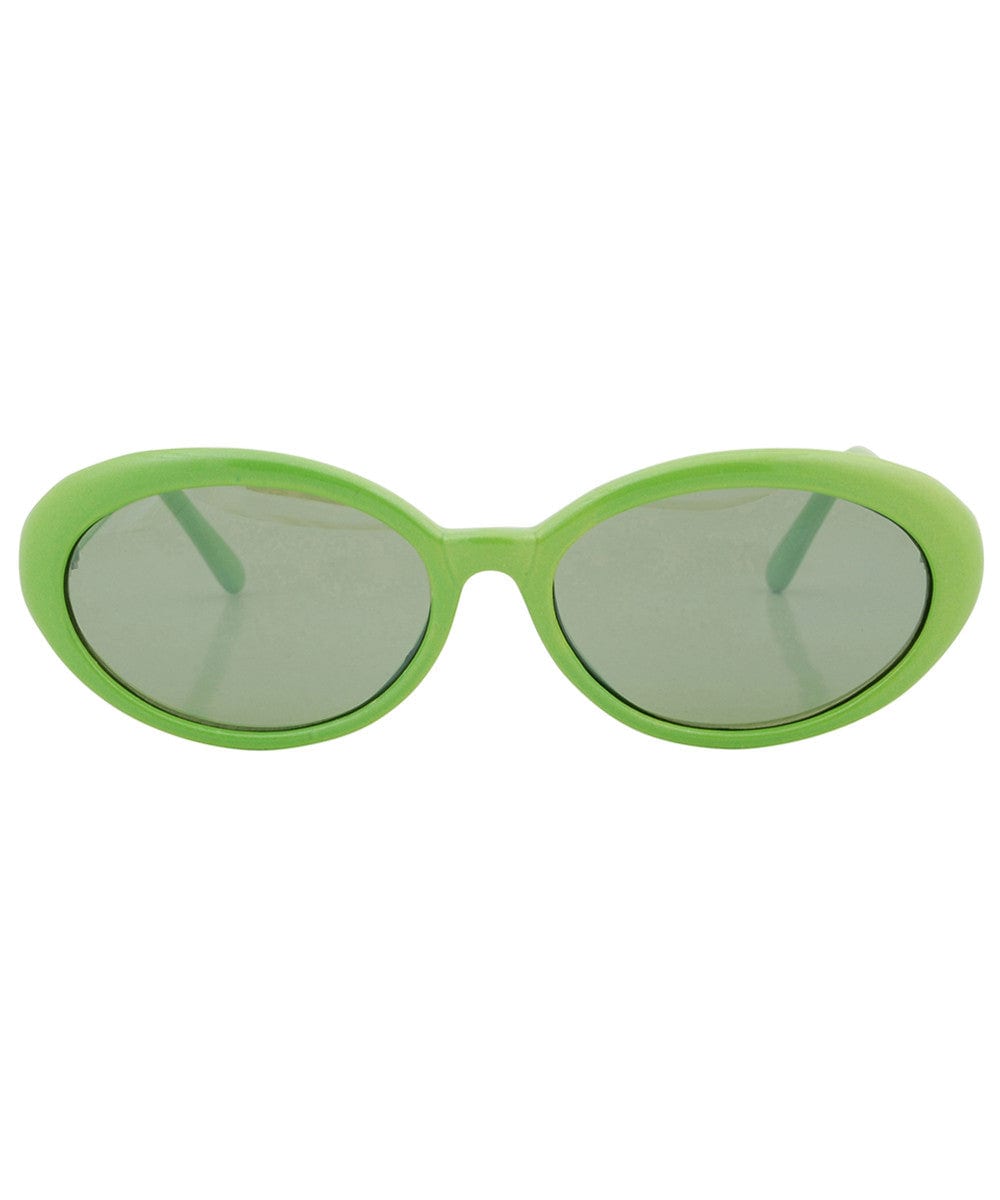 gigapop green sunglasses