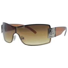 GIRL BOSS Amber Silver-Giant Vintage Eyewear