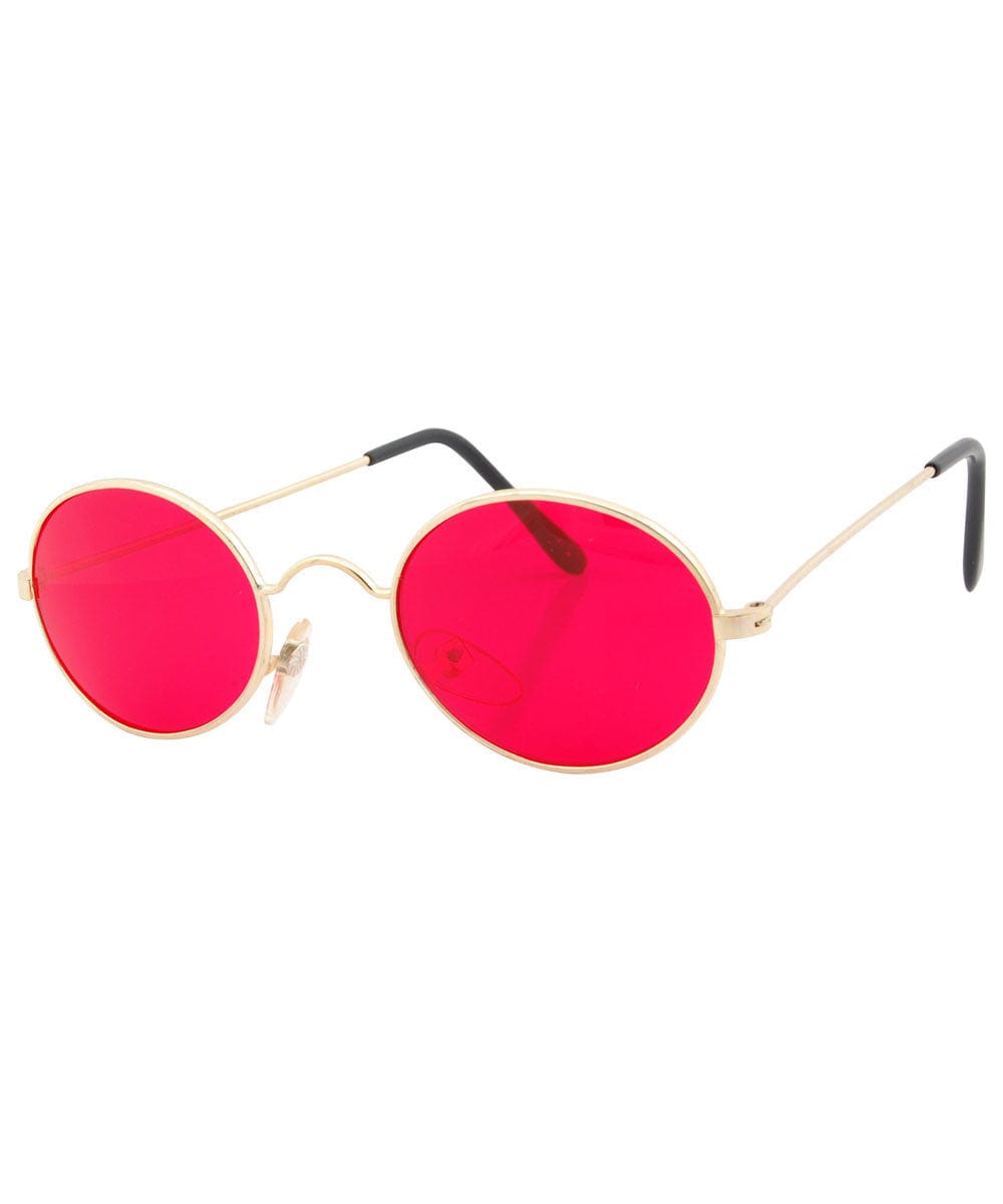 gogs red sunglasses