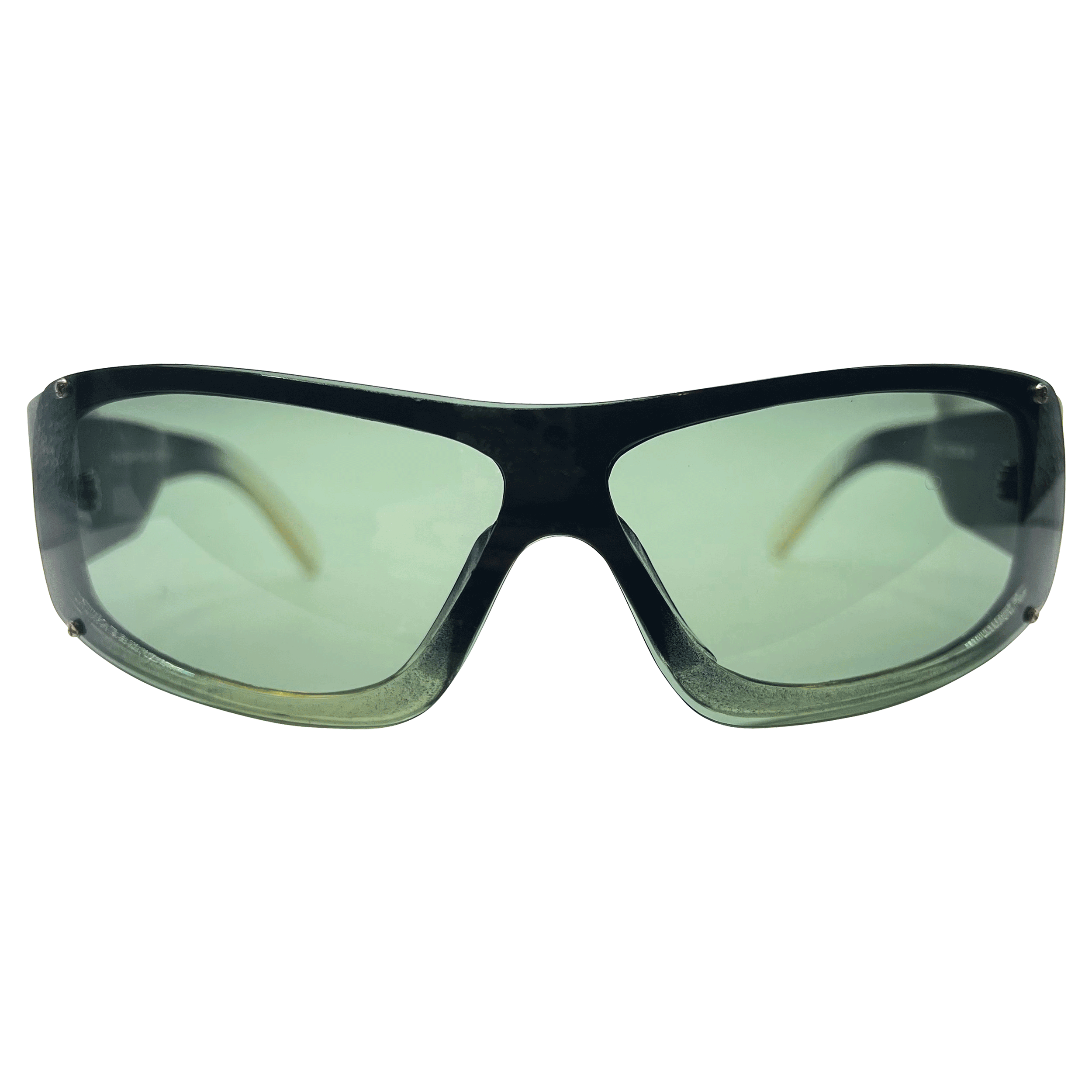 GONZALEZ Black/Green Sports Sunglasses