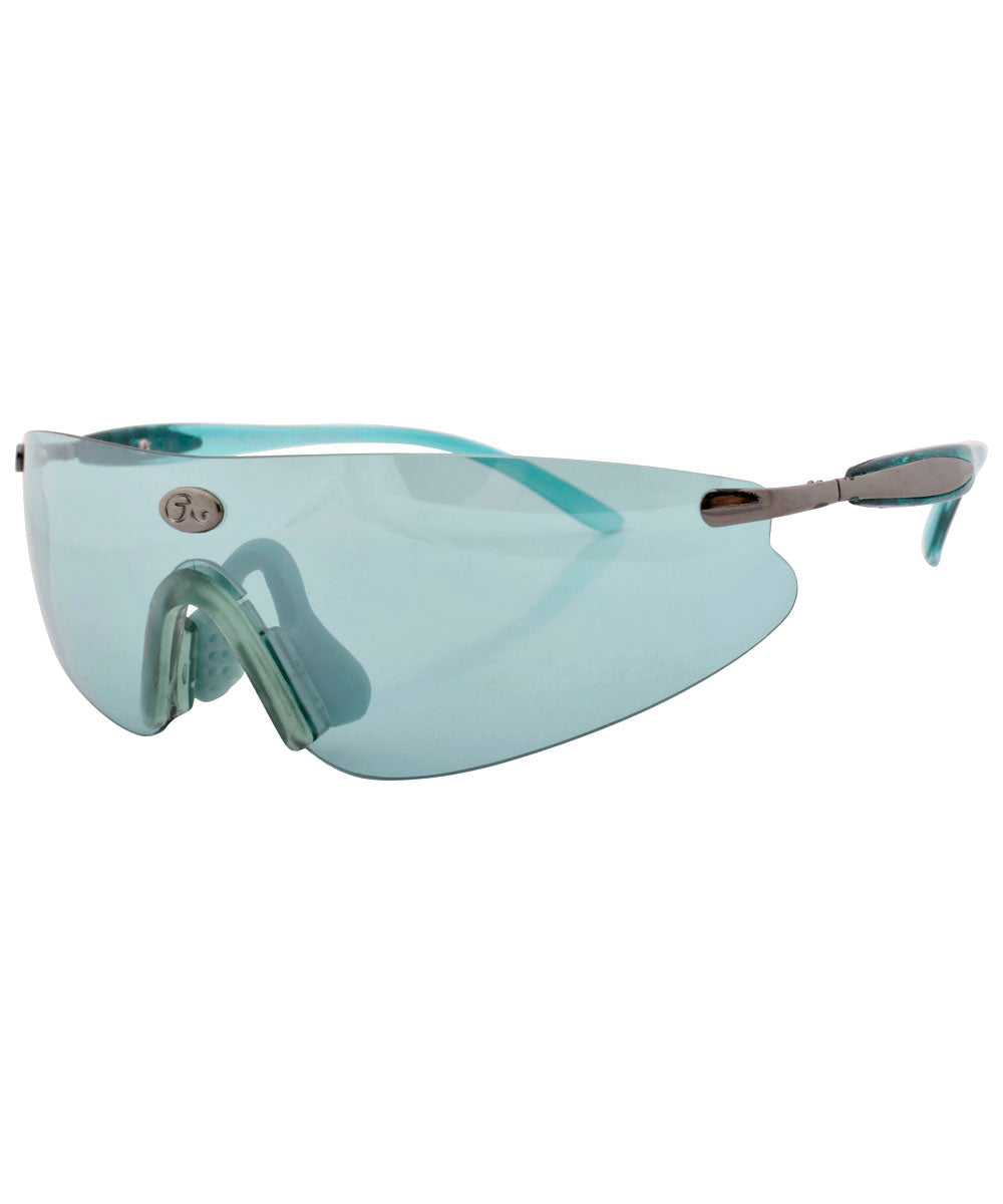 googie aqua sunglasses