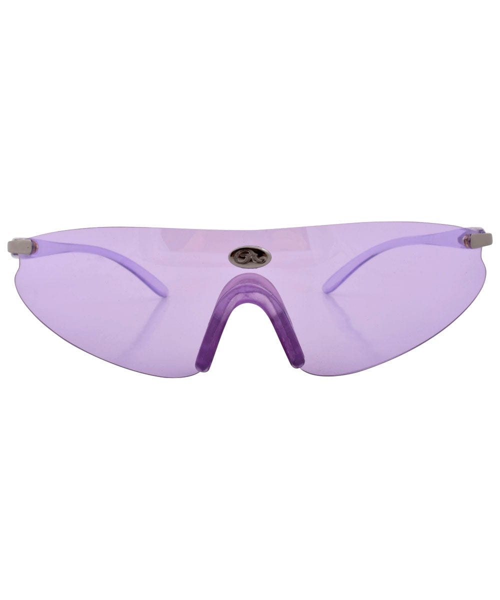 googie purple sunglasses