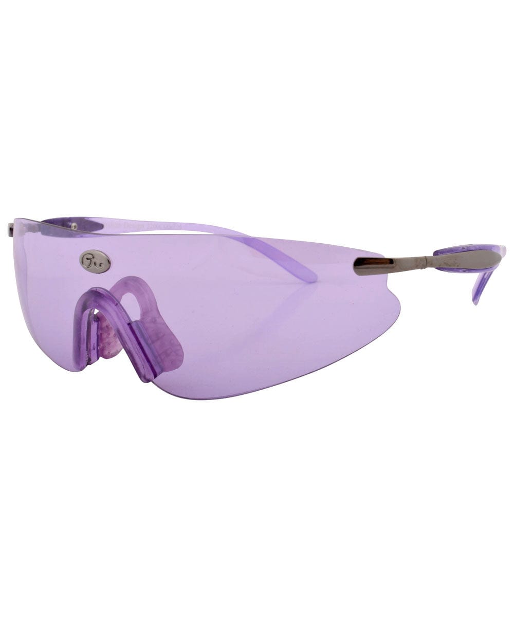 googie purple sunglasses
