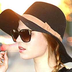 grazia black sunglasses