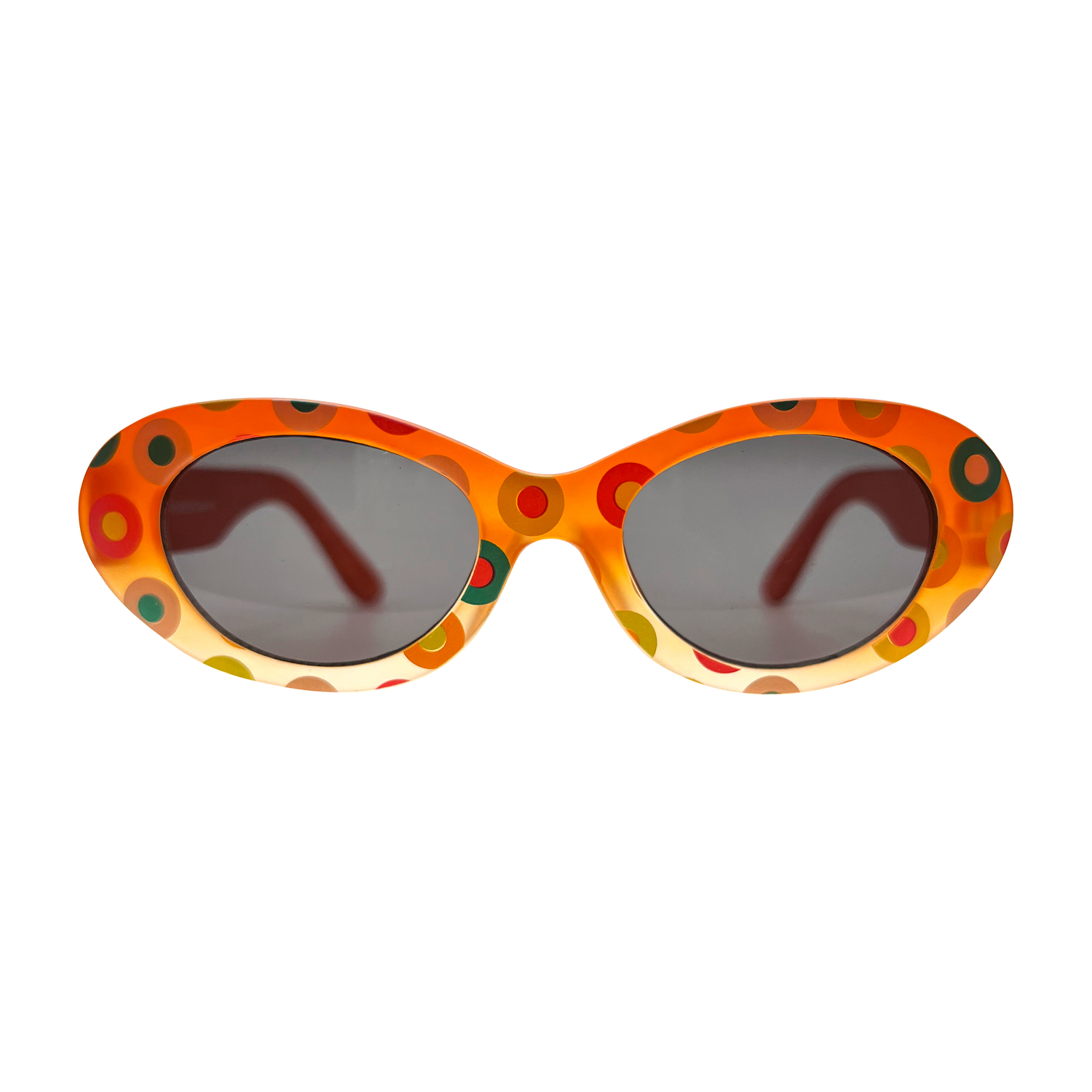Kids ⭐️ GROOVY Orange Cat-Eye-Giant Vintage Eyewear