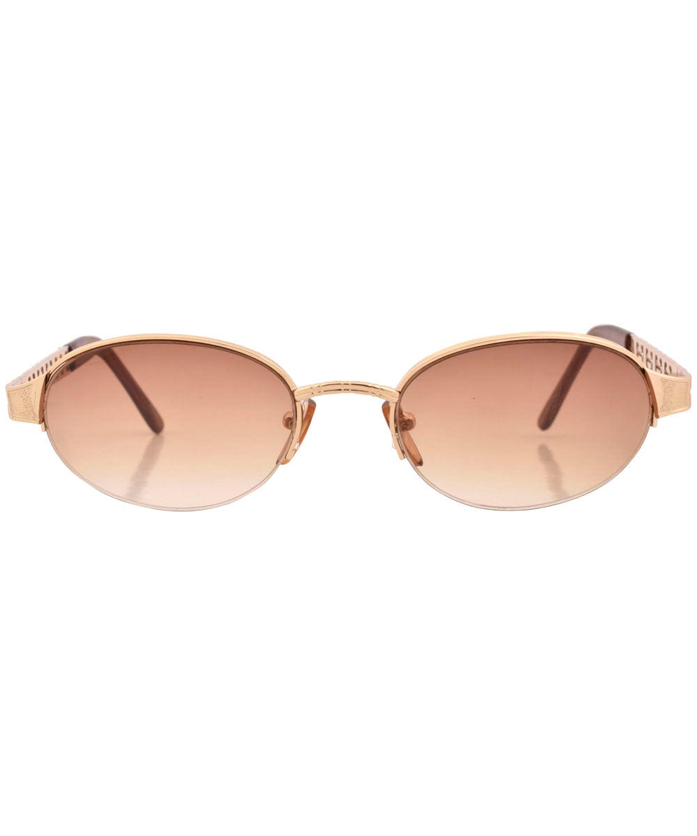 halsted gold fade sunglasses