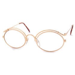 haven gold clear sunglasses