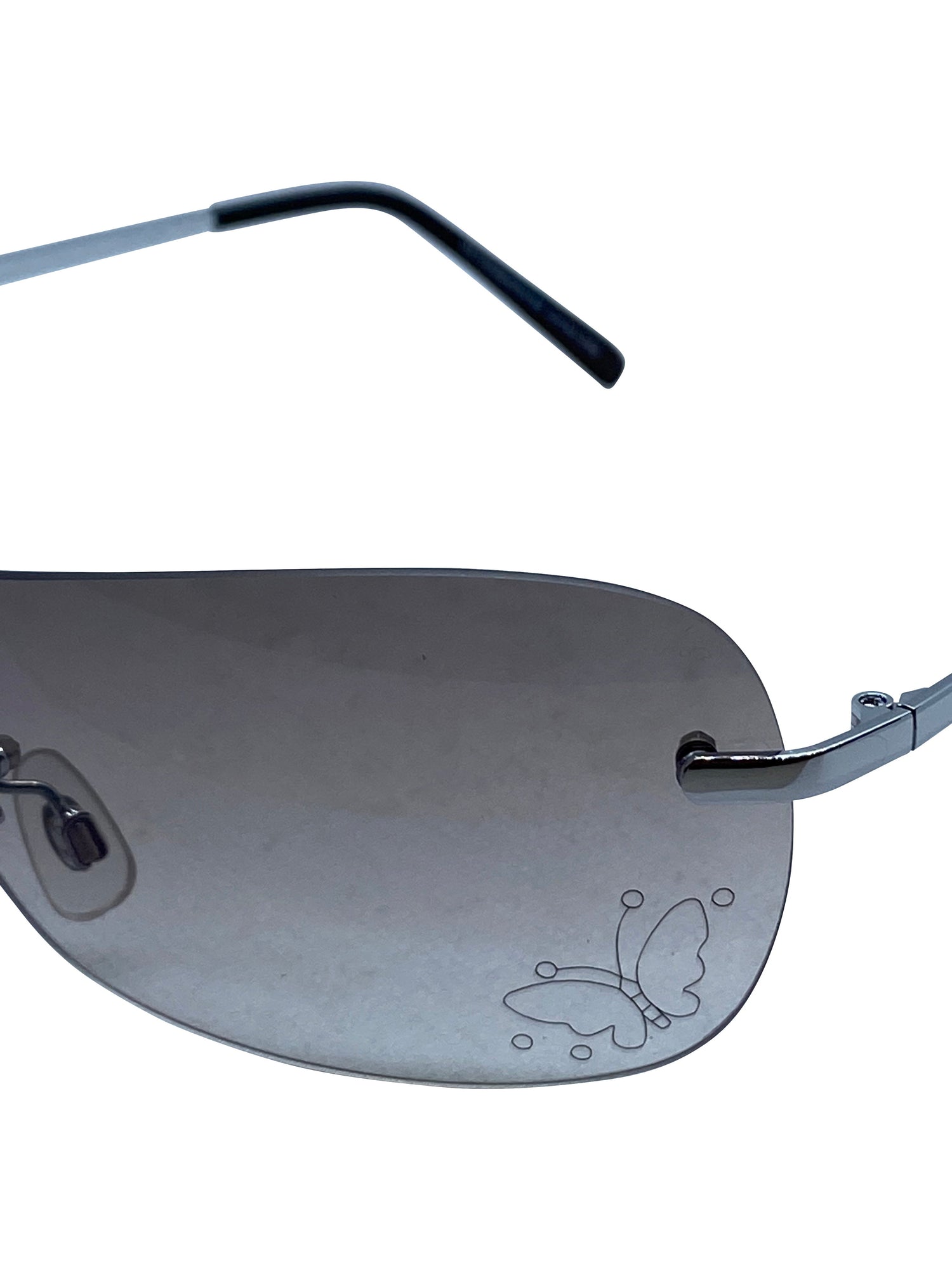 HAWAEE Smoke-Butterfly-Giant Vintage Eyewear