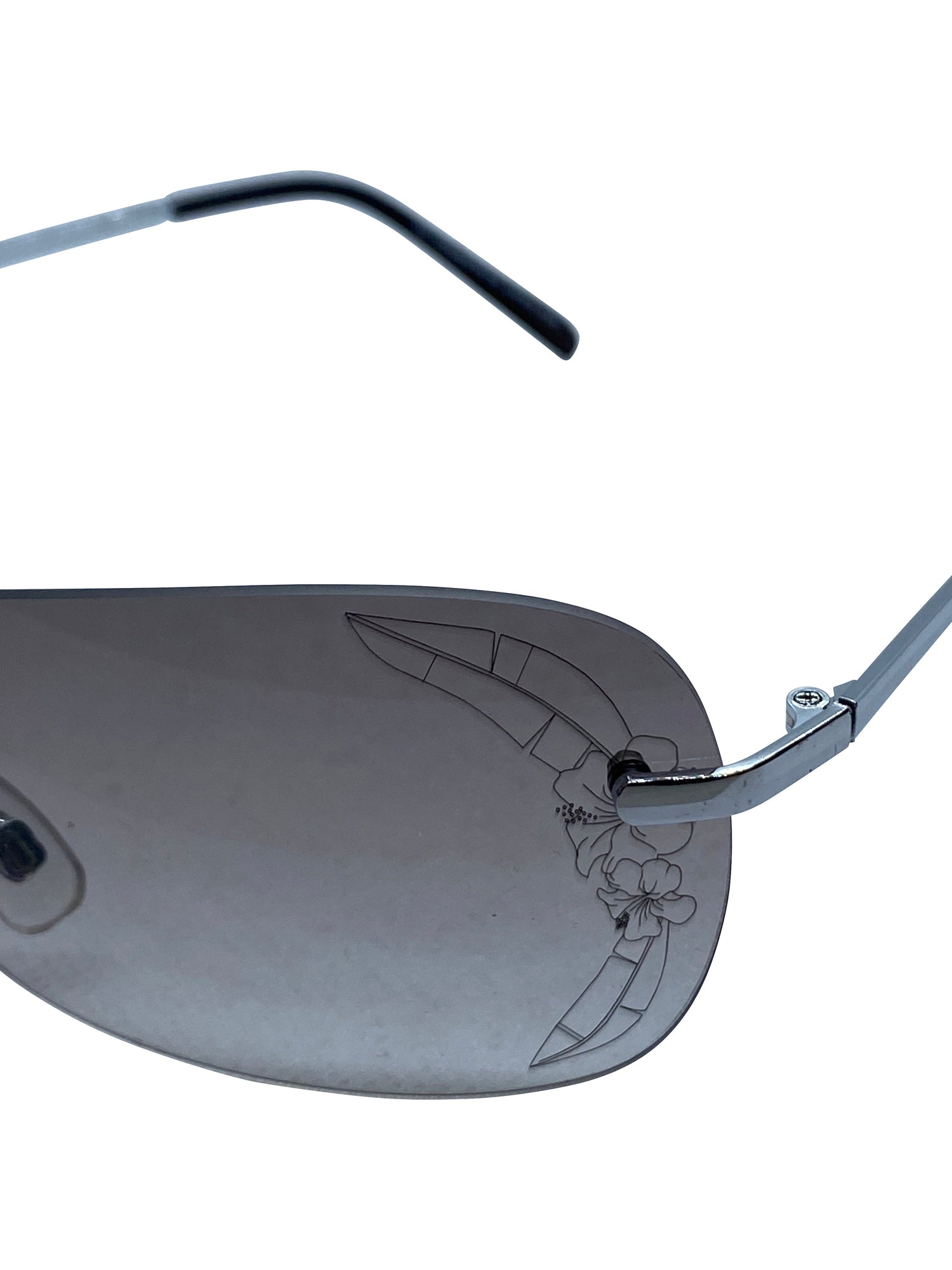 HAWAEE Smoke/Floral-Giant Vintage Eyewear