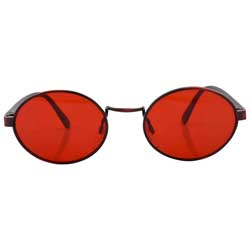haysi red black sunglasses