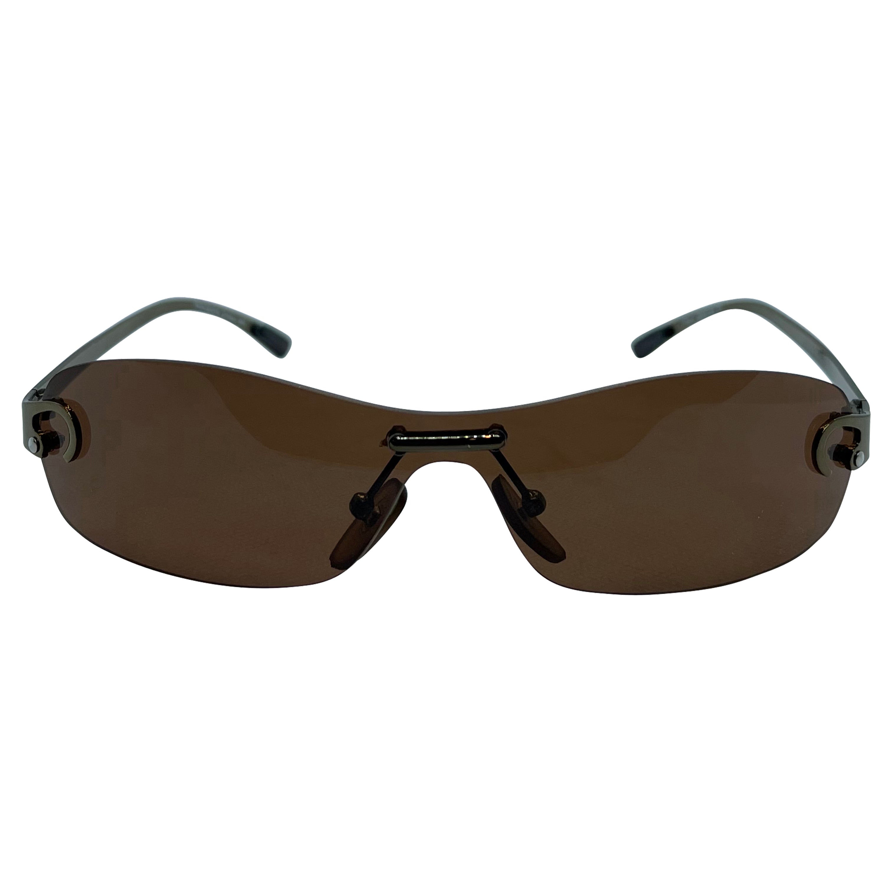 HOOKED Brown-Giant Vintage Eyewear