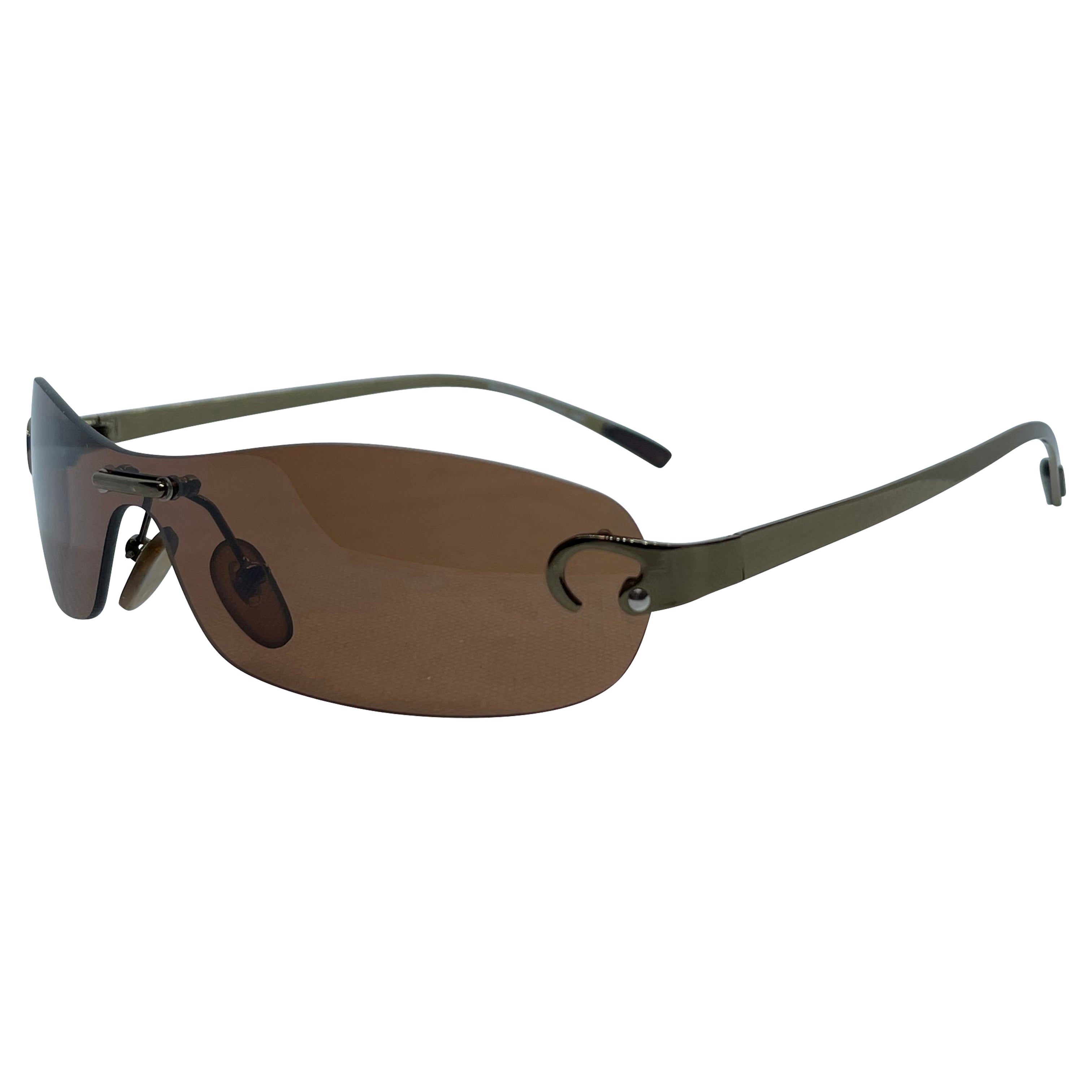 HOOKED Brown-Giant Vintage Eyewear