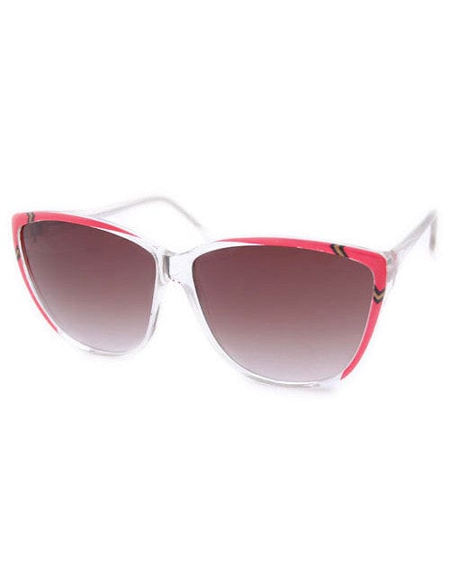 hopi crystal red sunglasses