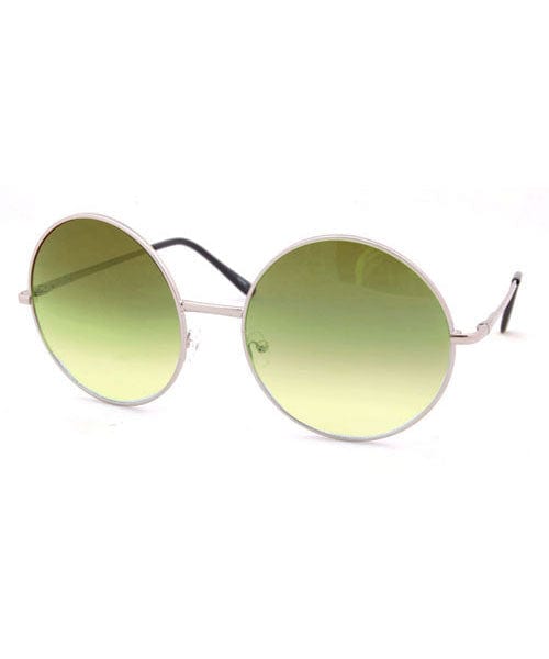 hotcakes green yellow sunglasses