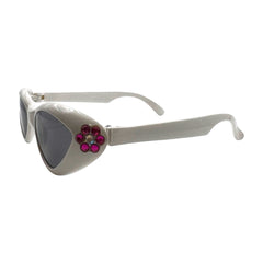 Kids ⭐️ HULA White Cat-Eye-Giant Vintage Eyewear