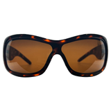 HUSH Sporty Shield SunglassesTortoise-Giant Vintage Eyewear