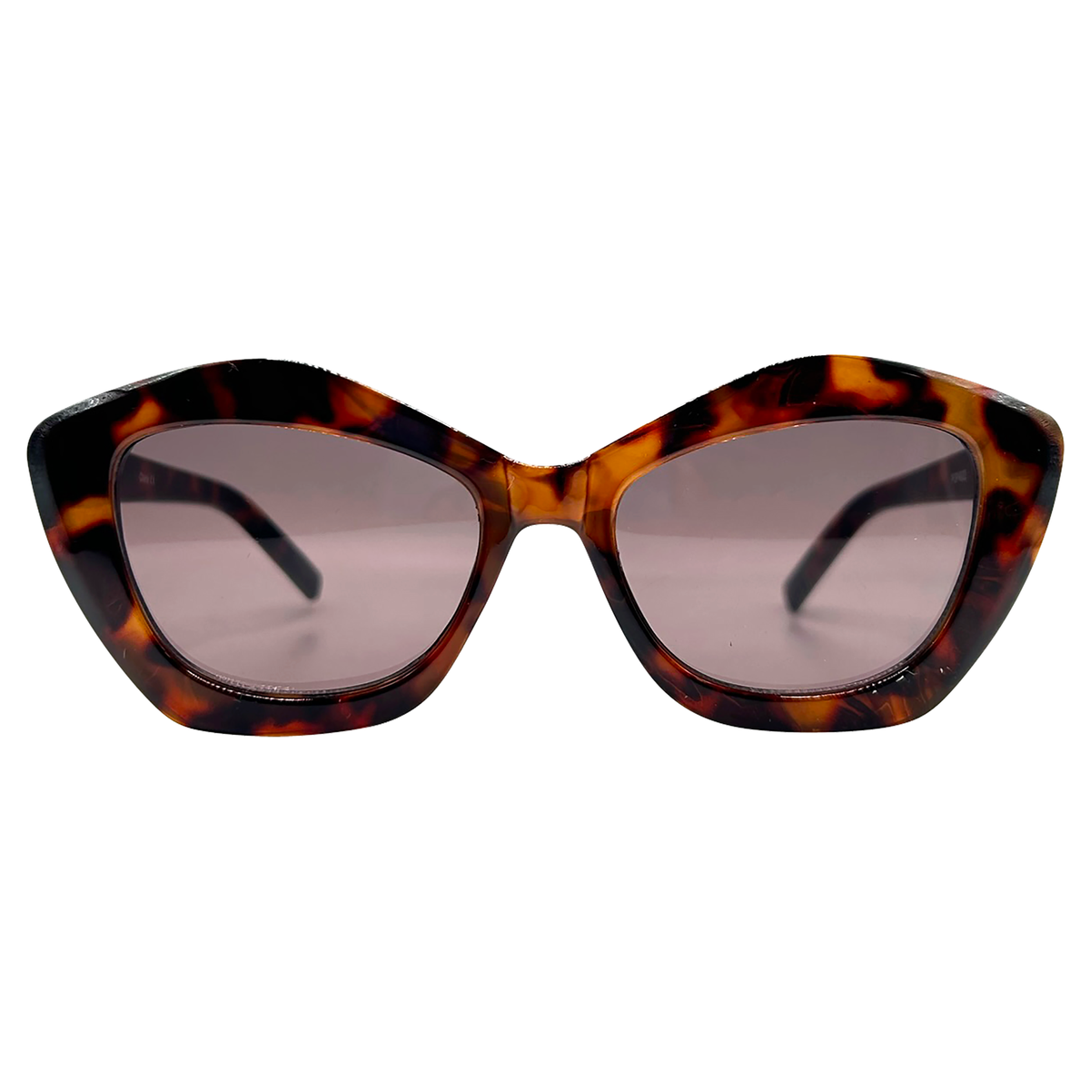 IMAGINE Mod Geometric SunglassesTortoise-Giant Vintage Eyewear