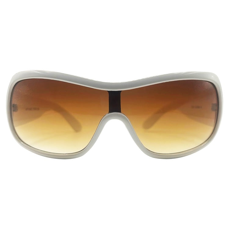 JONNA Y2K Shield SunglassesWhite-Giant Vintage Eyewear