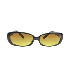 BUGGIN’ Black and Bayou 90s Square Sunnies-Giant Vintage Eyewear