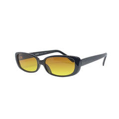 BUGGIN’ Black and Bayou 90s Square Sunnies-Giant Vintage Eyewear