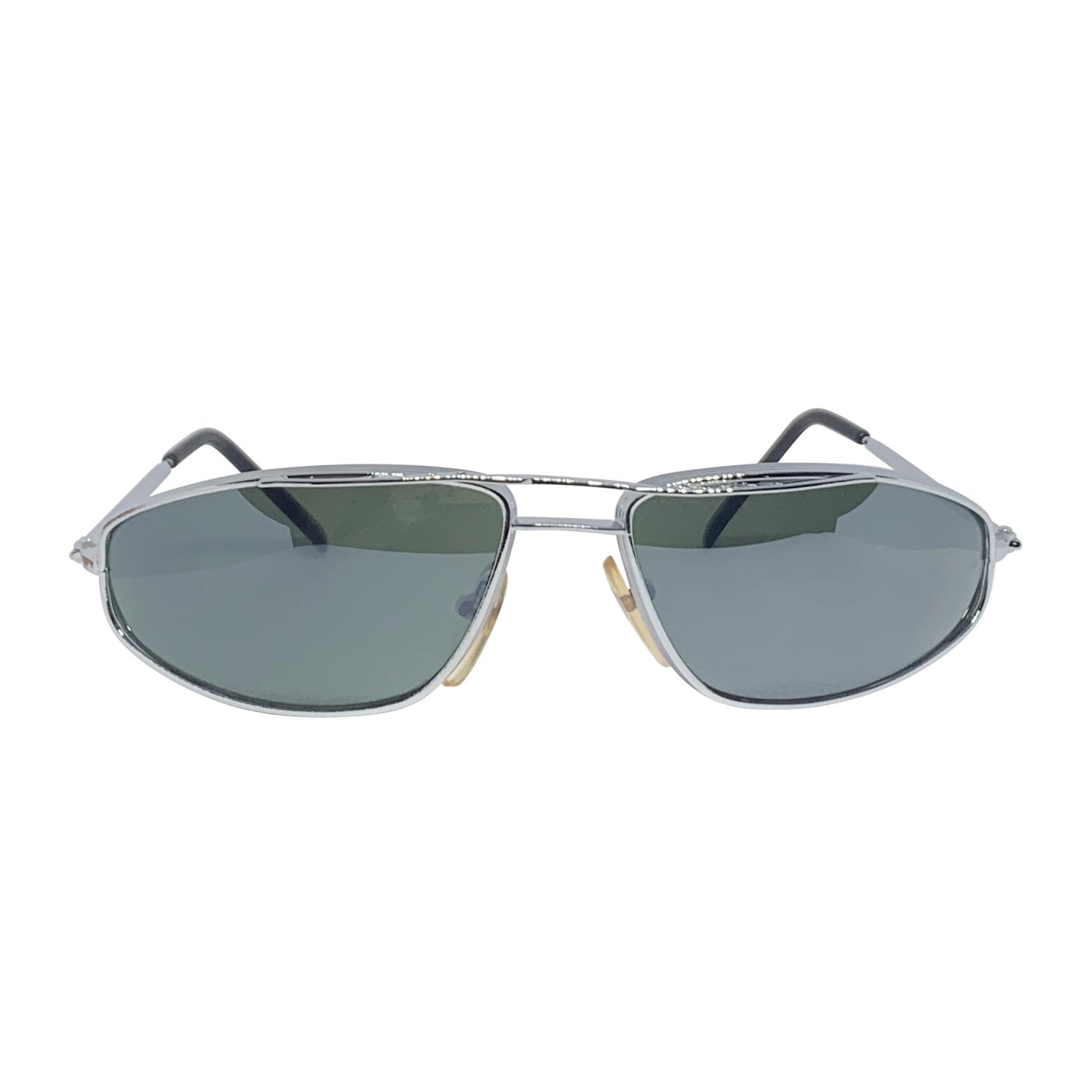 DA GREATNESS Silver Smoke Sunnies-Giant Vintage Eyewear