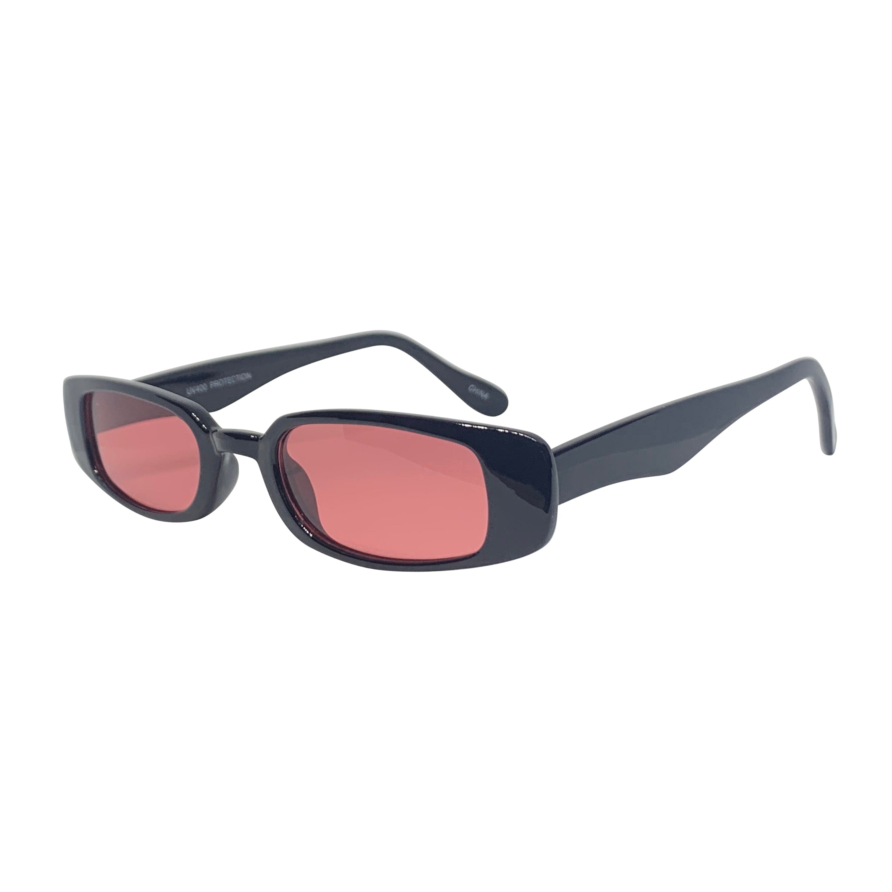 SKWAT Black and  Pink 90s Style Sunnies
