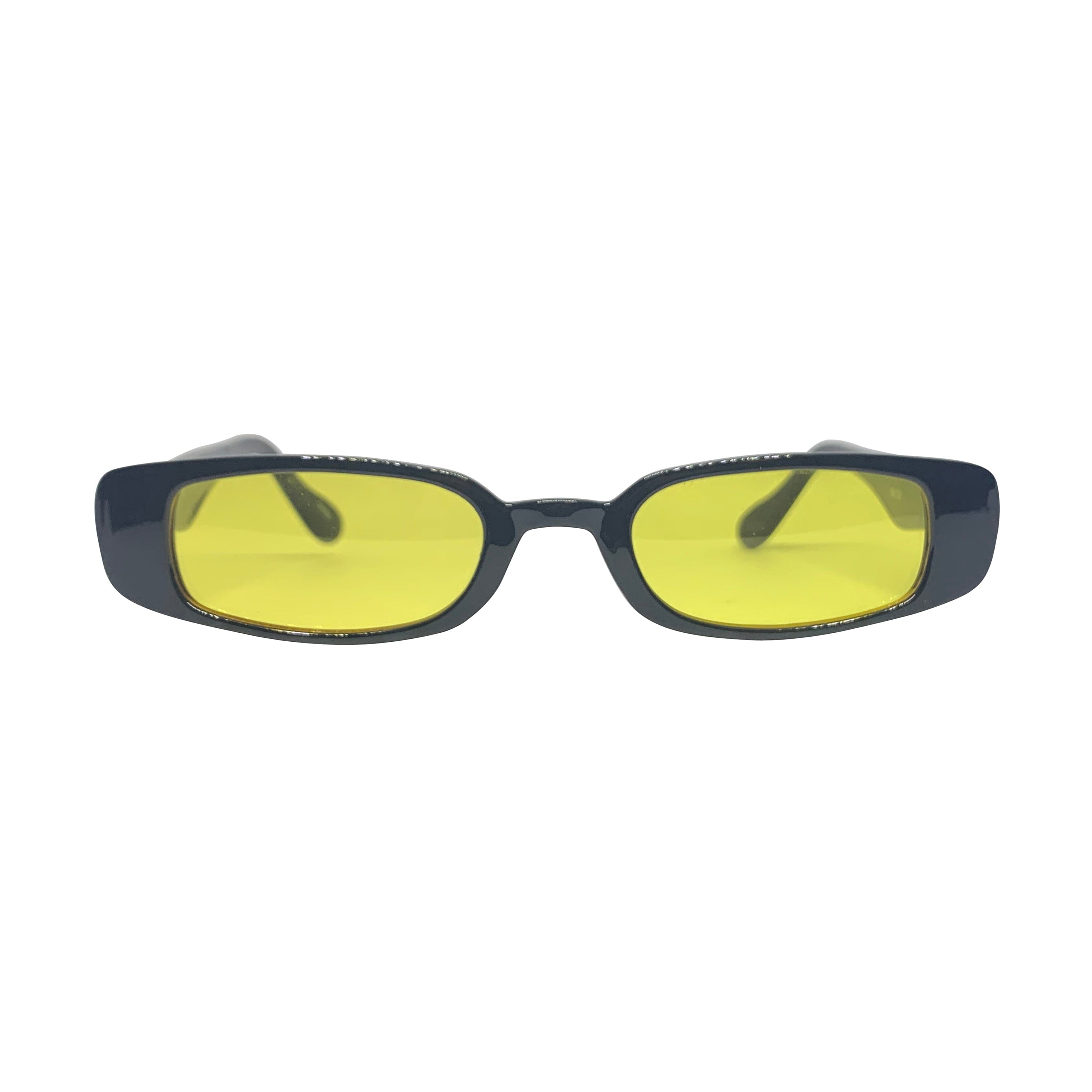 SKWAT Black and Yellow 90s Style Sunnies