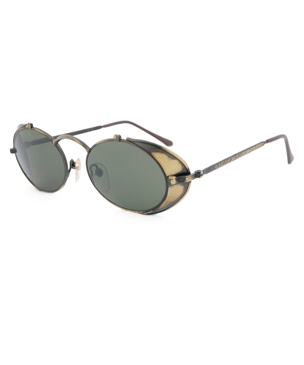 industry brass sunglasses