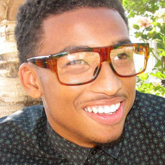 clear glasses