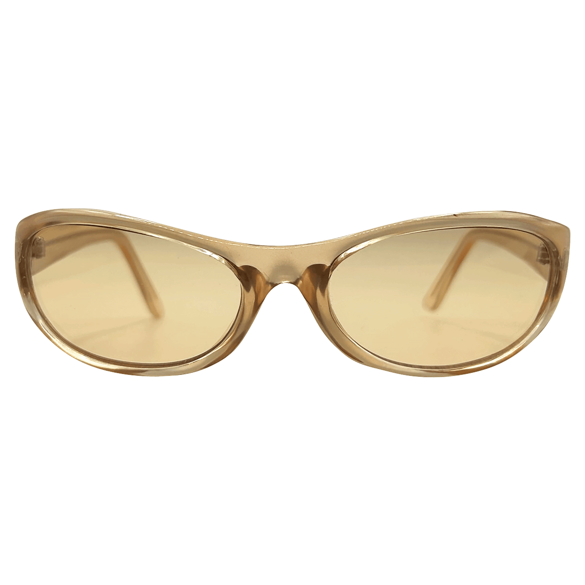 JAYD Oval Vintage SunglassesAmber-Giant Vintage Eyewear