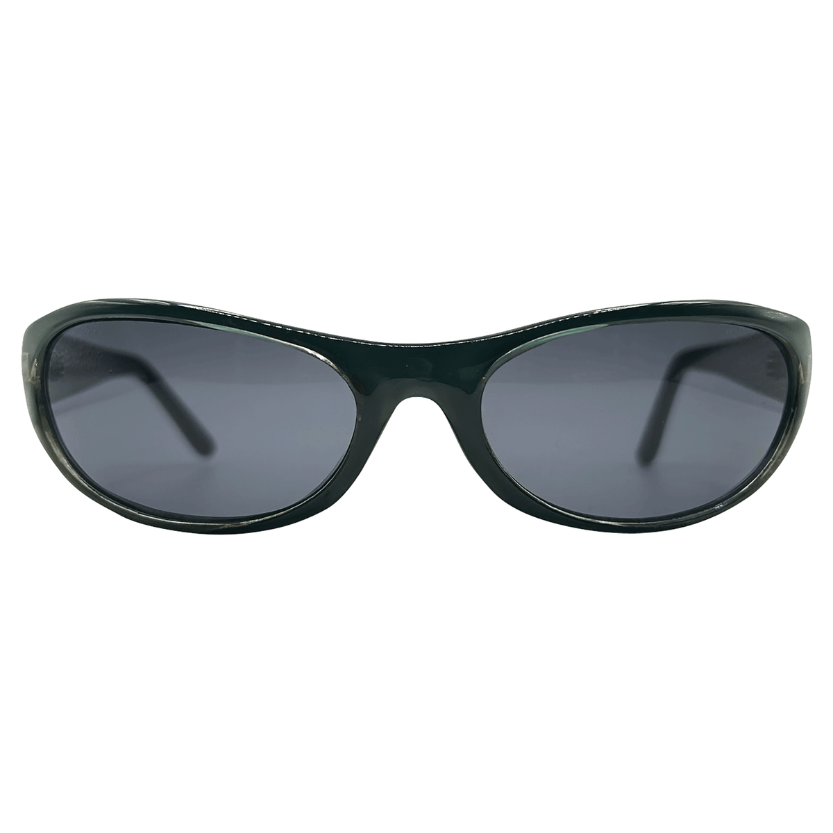 JAYD Oval Vintage SunglassesForest Green-Giant Vintage Eyewear