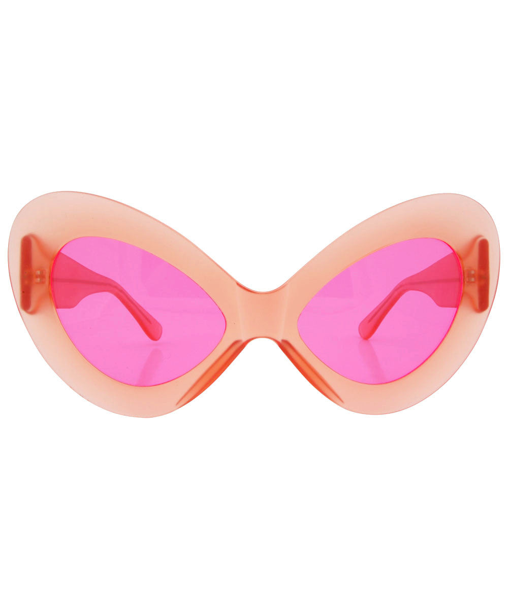 JETZ Pink Cat-Eye Sunglasses
