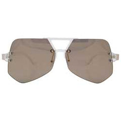 JUICE Aviator GlassesCrystal/Brass-Giant Vintage Eyewear