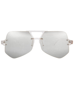 JUICE Aviator GlassesCrystal/Mirrored-Giant Vintage Eyewear