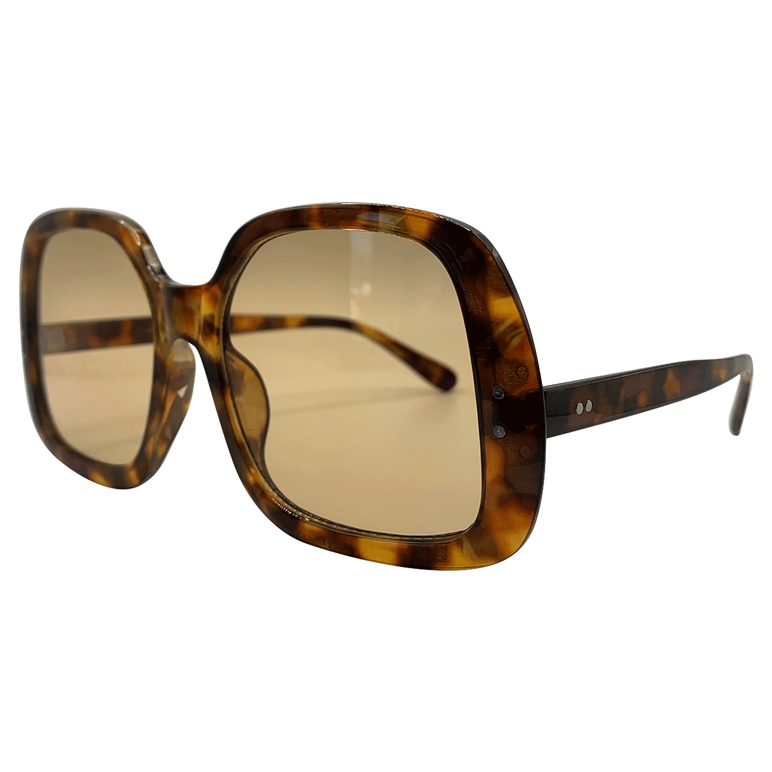 Shop Kai 70s Inspired Vintage Fashion Sunglasses Tortoise / Brown